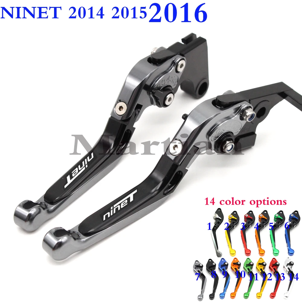 Laser Engraved Logo: (NINET)Blue &Titanium CNC Adjustable Motorcycle Brake Clutch Levers For BMW R NINE T NINET 2014 2015 2016
Laser Engraved Logo: (NINET)Blue &Titanium CNC Adjustable Motorcycle Brake Clutch Levers For BMW R NINE T NINET 2014 2015 2016