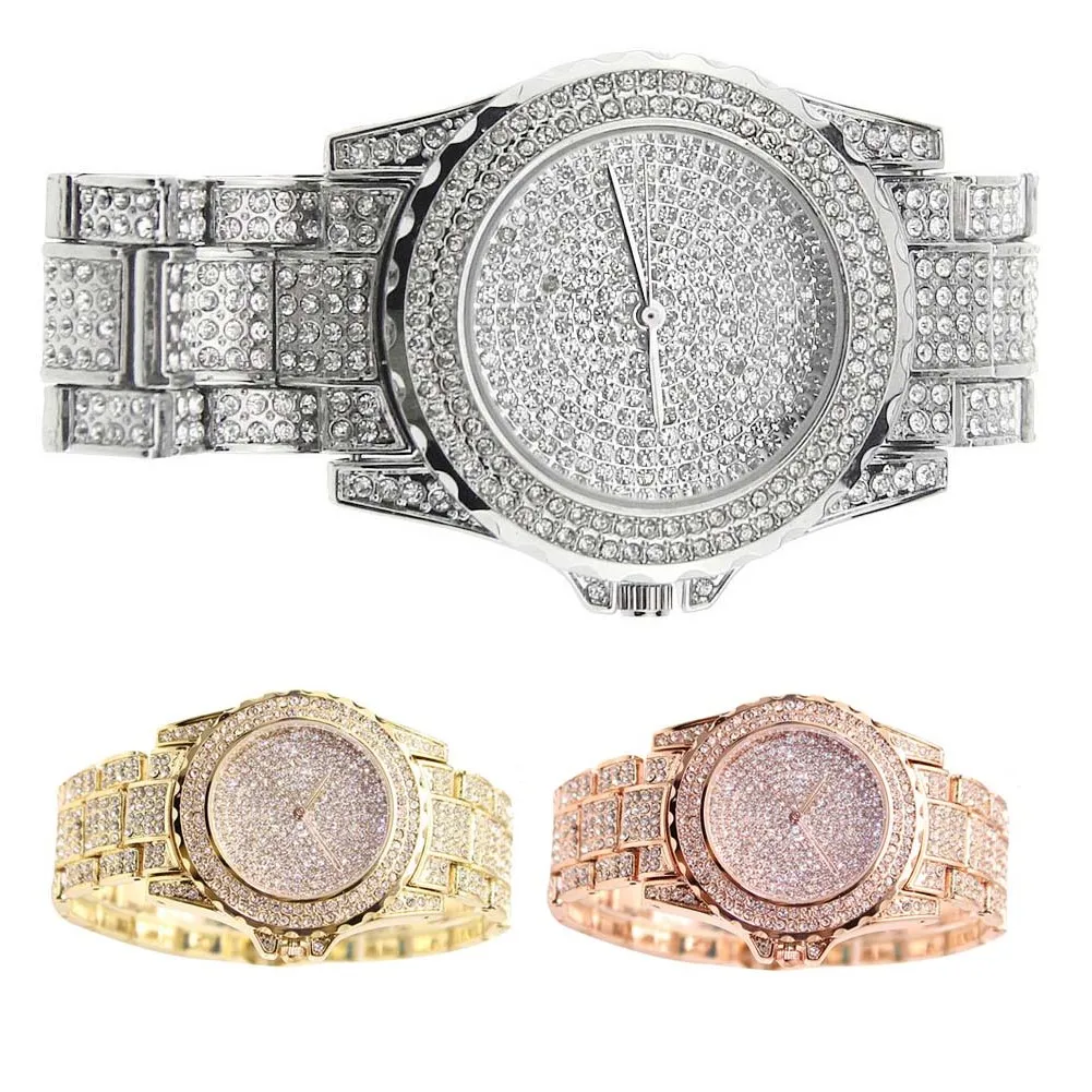 Fashion Women Watches Inlay Rhinestone Dial Clock Steel Strap Wristwatch Electronic Movement Ladies Casual Quartz Watch
Fashion Women Watches Inlay Rhinestone Dial Clock Steel Strap Wristwatch Electronic Movement Ladies Casual Quartz Watch