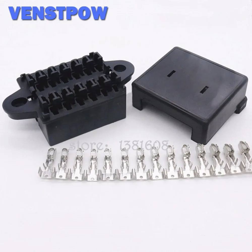 Double Row 12 Loop Road Medium Auto Relay Fuse Box with 24pcs Terminals BX2122 Car Insurance Holder for cars, electric cars 
Double Row 12 Loop Road Medium Auto Relay Fuse Box with 24pcs Terminals BX2122 Car Insurance Holder for cars, electric cars