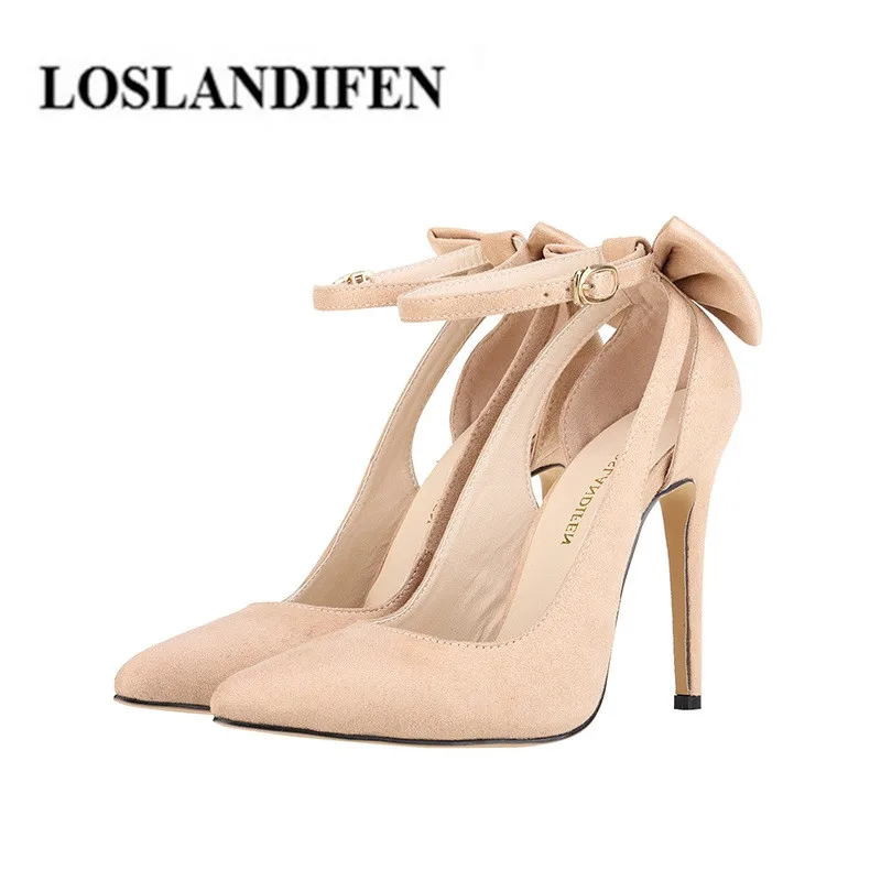 LOSLANDIFEN Pumps for Women Thin High Heel Ankle Buckle Pointed Toe Back Bowtie Ball&Party Dress Shoes size 35-42 302-43R Zapato
LOSLANDIFEN Pumps for Women Thin High Heel Ankle Buckle Pointed Toe Back Bowtie Ball&Party Dress Shoes size 35-42 302-43R Zapato
