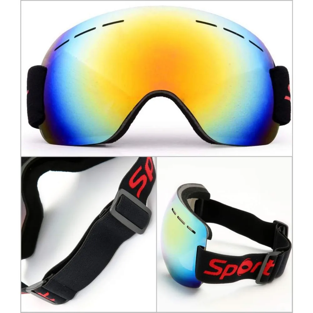 Windproof Big Winter Mens Ski Goggles UV400 Anti-fog Adult Snowboard Skiing Glasses Women Snow Eyewear Googles
Windproof Big Winter Mens Ski Goggles UV400 Anti-fog Adult Snowboard Skiing Glasses Women Snow Eyewear Googles
