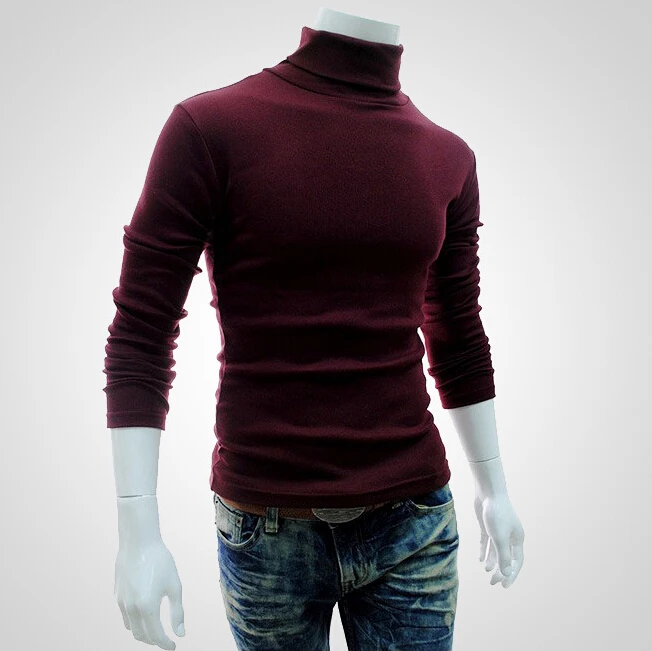 HIRIGIN Winter Thick Warm Sweater Men Turtleneck Brand Mens Sweaters Slim Fit Pullover Men Knitwear High Neck Jumper Tops
HIRIGIN Winter Thick Warm Sweater Men Turtleneck Brand Mens Sweaters Slim Fit Pullover Men Knitwear High Neck Jumper Tops