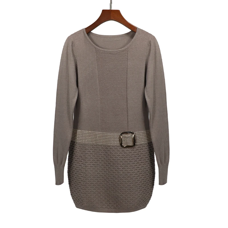High Quality 2022 New Women Sweater Autumn Winter Fashion Tops Cashmere Long Sleeves O-Neck Women's Sweater Dress Wool Pullovers
High Quality 2022 New Women Sweater Autumn Winter Fashion Tops Cashmere Long Sleeves O-Neck Women's Sweater Dress Wool Pullovers
