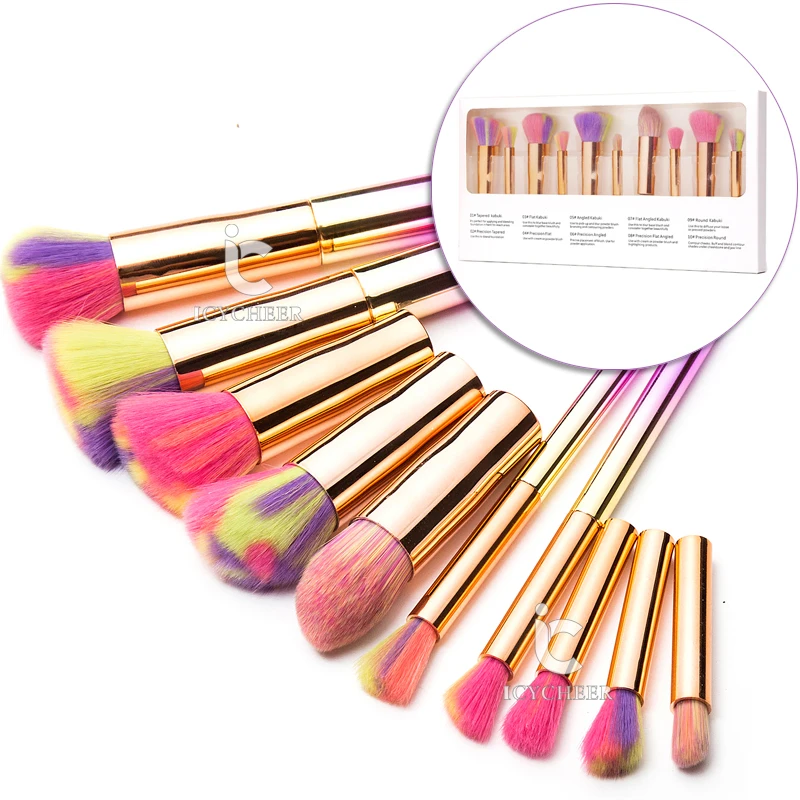 ICYCHEER 10pc Travel Makeup Brush Set Portable Retractable Foundation Face Powder Brushes Tool Kit
ICYCHEER 10pc Travel Makeup Brush Set Portable Retractable Foundation Face Powder Brushes Tool Kit