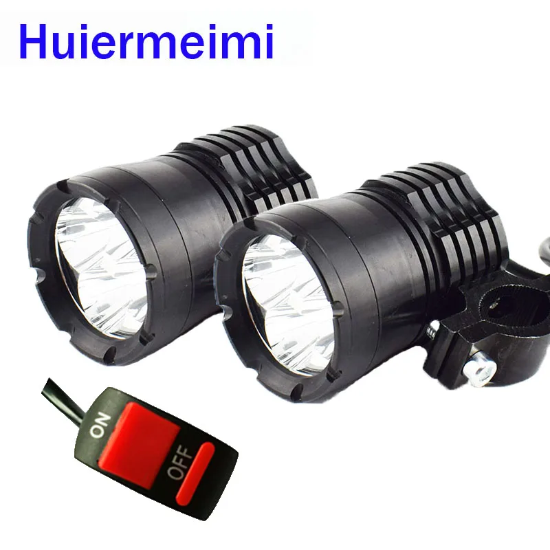 Huiermeimi 1Pair 12V 40W 4000LM Waterproof Motorcycle U2 LED Chips Headlight Motorcycle High Bright Decorative Lamp With Switch
Huiermeimi 1Pair 12V 40W 4000LM Waterproof Motorcycle U2 LED Chips Headlight Motorcycle High Bright Decorative Lamp With Switch