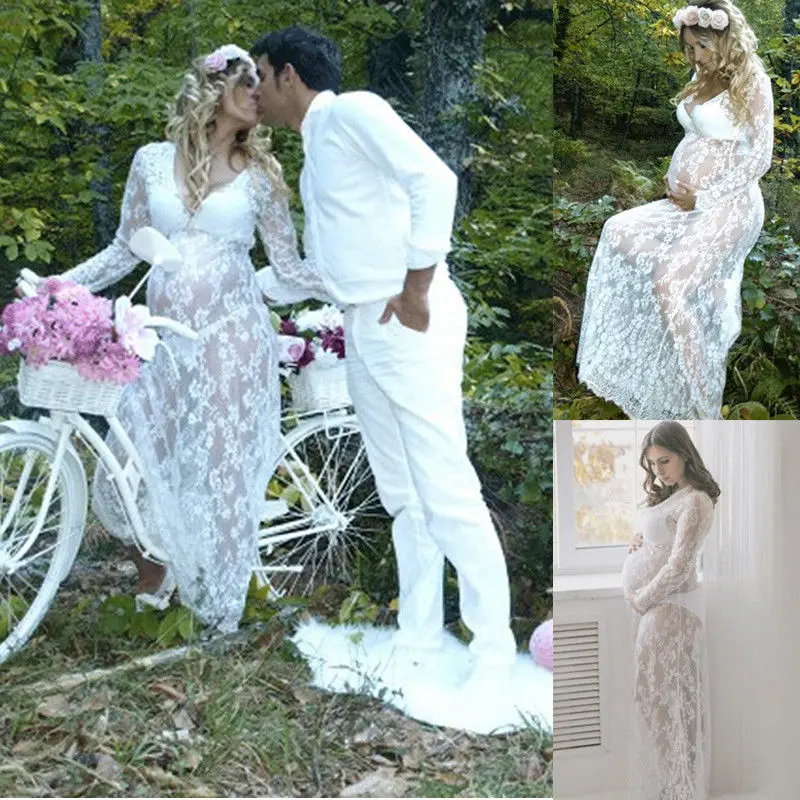 Maternity Lace Maxi Dress Pregnant Fancy Women Photography Photo Props Dresses Clothes
Maternity Lace Maxi Dress Pregnant Fancy Women Photography Photo Props Dresses Clothes