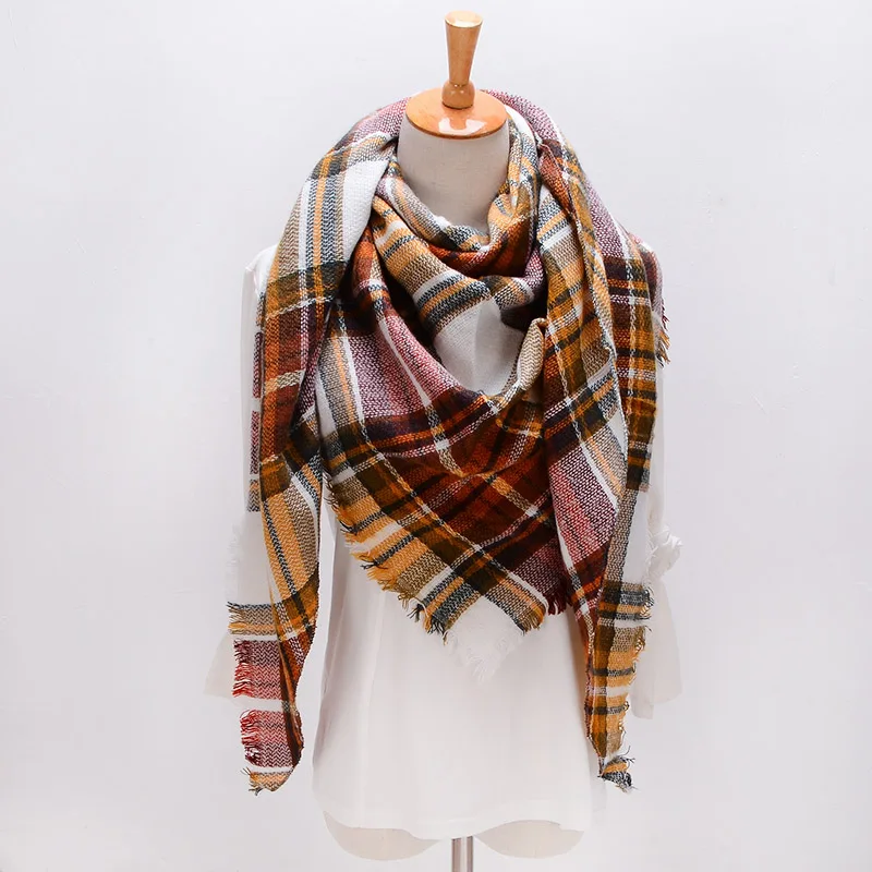 Winter summer hijab Triangle Scarf For Women female Brand Designer Shawl Cashmere Plaid Scarves Blanket Dropshipping XS027-12
Winter summer hijab Triangle Scarf For Women female Brand Designer Shawl Cashmere Plaid Scarves Blanket Dropshipping XS027-12