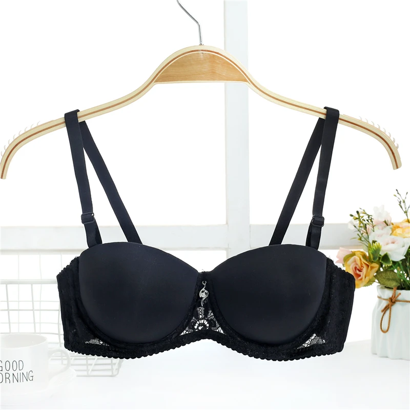 Yasemeen Solid Lace Push Up Bras Thick Padded Gather Push Up Underwire Brassiere for Small Bust Sexy Lace Underwear for Women
Yasemeen Solid Lace Push Up Bras Thick Padded Gather Push Up Underwire Brassiere for Small Bust Sexy Lace Underwear for Women