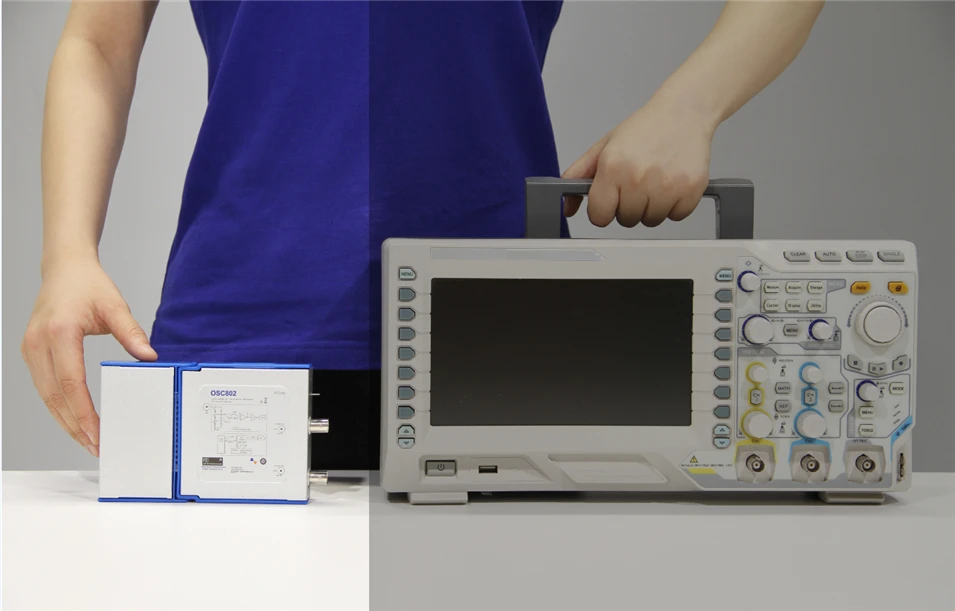 Dual Channel Virtual Oscilloscope PC Oscilloscope OSC482 50M Sampling 20M Bandwidth PK 1008C 6022BL
Dual Channel Virtual Oscilloscope PC Oscilloscope OSC482 50M Sampling 20M Bandwidth PK 1008C 6022BL