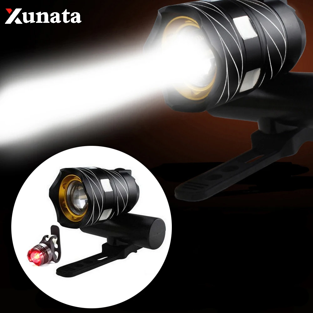 XUNATA Free Zoom Waterproof T6 LED Bicycle Light Bike Front Lamp Torch Headlight with USB Rechargeable Cycling light
XUNATA Free Zoom Waterproof T6 LED Bicycle Light Bike Front Lamp Torch Headlight with USB Rechargeable Cycling light