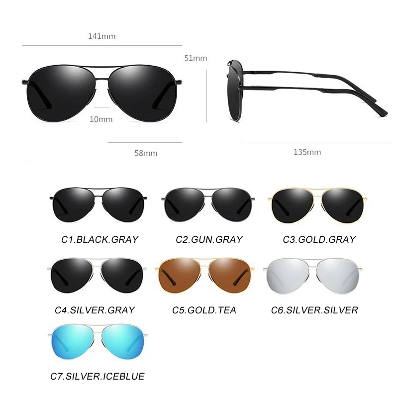 HBK 2019 Ultralight Pilot Polarized Sunglasses Classical Driving Fishing Pilot Sun Glasses Oculos De Sol UV400 Gift PM0152
HBK 2019 Ultralight Pilot Polarized Sunglasses Classical Driving Fishing Pilot Sun Glasses Oculos De Sol UV400 Gift PM0152