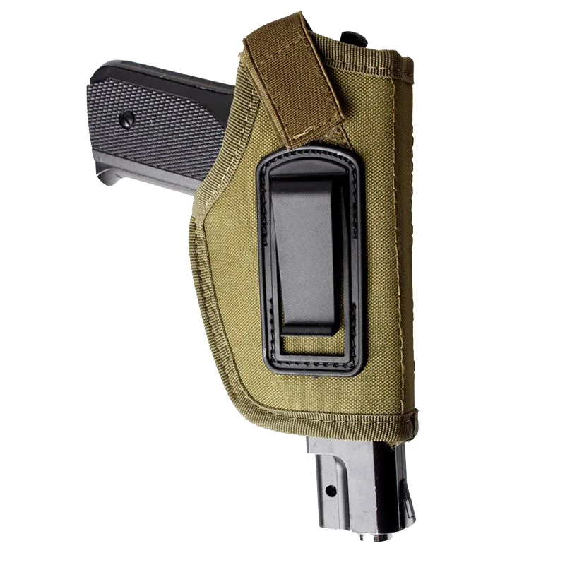 Tactical Nylon Holster Concealed Gun Carry Airsoft Shooting Gun Holster Belt Waist Pouch Fit Most Of Pistols Hunting Accessories
Tactical Nylon Holster Concealed Gun Carry Airsoft Shooting Gun Holster Belt Waist Pouch Fit Most Of Pistols Hunting Accessories
