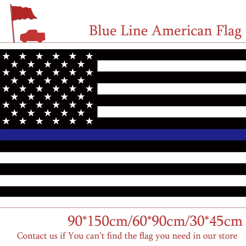 90*150cm 60*90cm Blue Line Stripes American Flags 2 Grommets For Police Cops Flags Black, White Blue Flying Flags
90*150cm 60*90cm Blue Line Stripes American Flags 2 Grommets For Police Cops Flags Black, White Blue Flying Flags