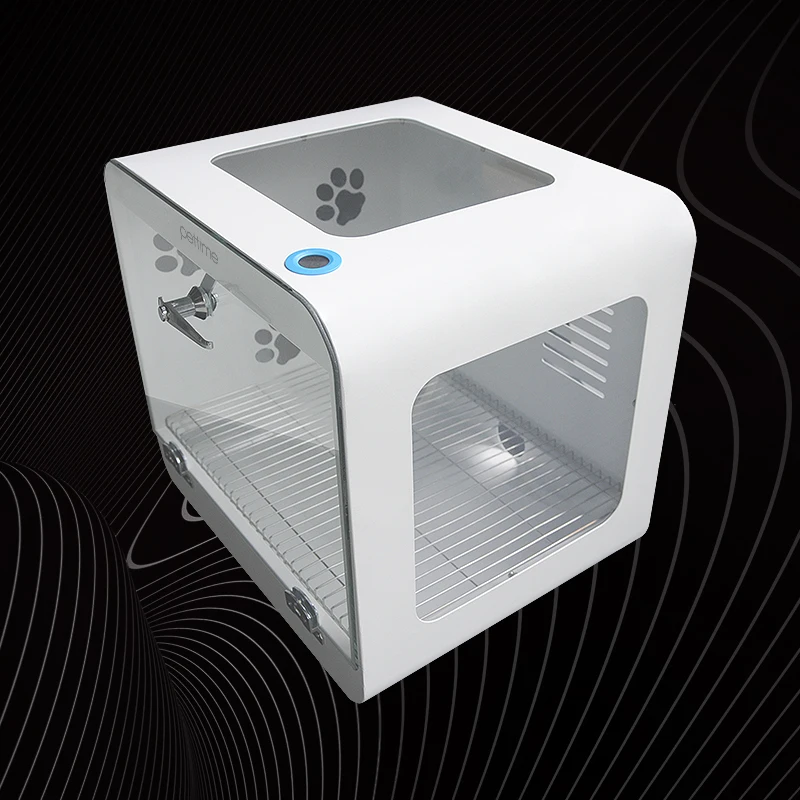 White Full Automatic Pet Drying Box Tempered Glass+Acrylic Plate Hair Dryer for Small Pet Smart Temperature Display Dryer
White Full Automatic Pet Drying Box Tempered Glass+Acrylic Plate Hair Dryer for Small Pet Smart Temperature Display Dryer