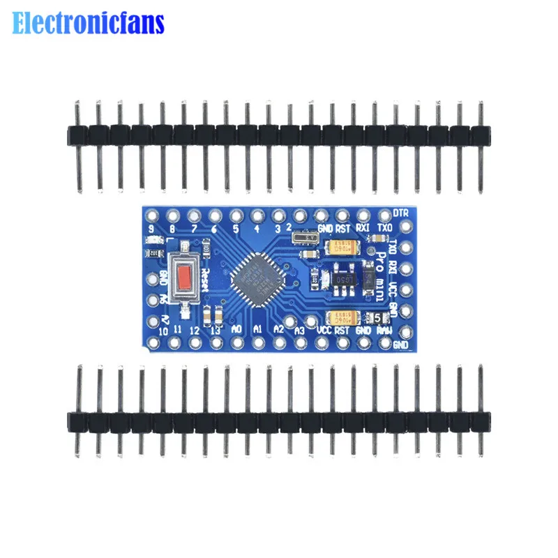 Atmega328P Pro Mini 328 Mini Atmega328 5V 16MHz 5V 16M Board Module For Arduino Compatible With Nano Micro Controller
Atmega328P Pro Mini 328 Mini Atmega328 5V 16MHz 5V 16M Board Module For Arduino Compatible With Nano Micro Controller