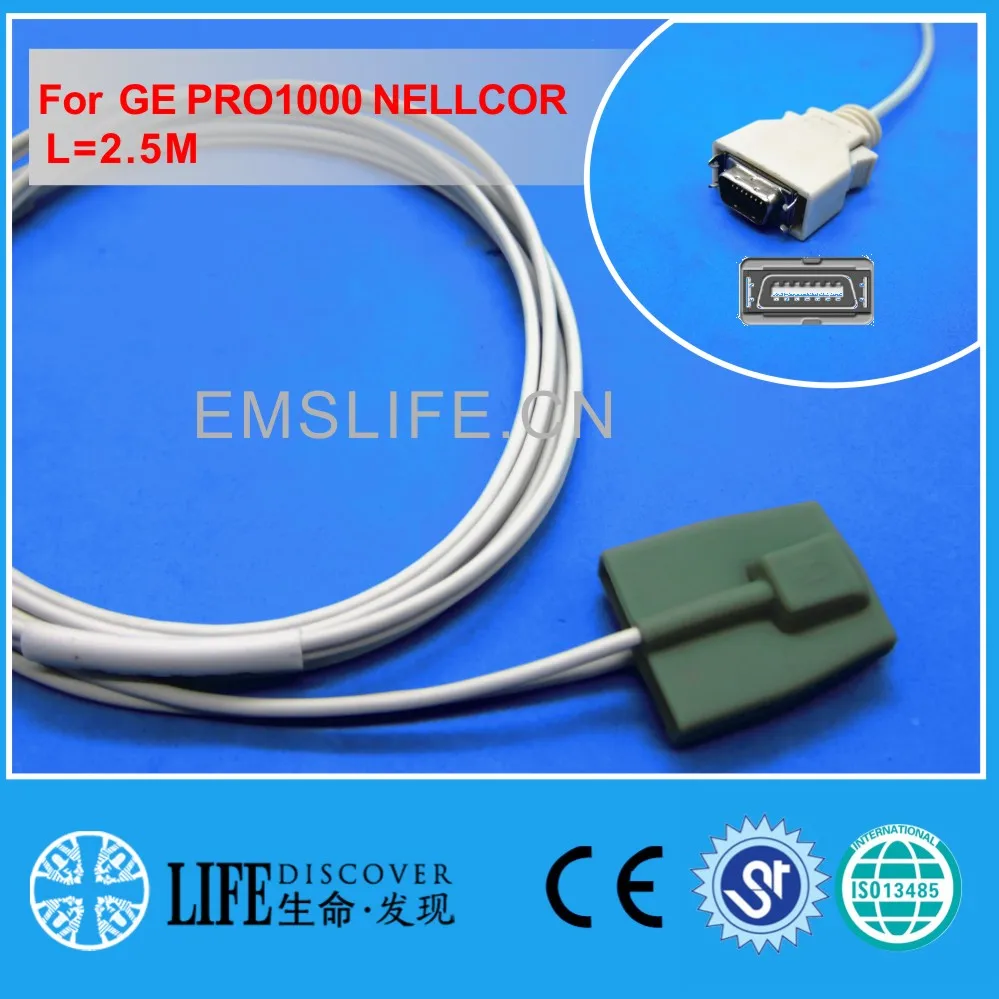 Длинный кабель детский и педиатрический датчик spo2 для GE dinamap pro1000 Nellcor
Длинный кабель детский и педиатрический датчик spo2 для GE dinamap pro1000 Nellcor