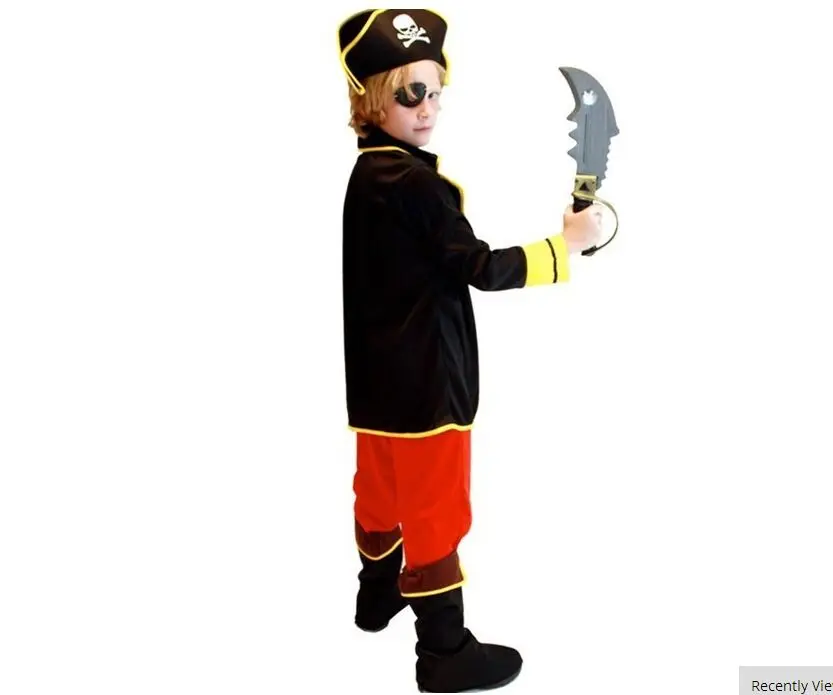kids Carnival Clothing Boy girl Pirate Capain Jack Cosplay Halloween Costume For Children Christmas Pirates of the Caribbean
kids Carnival Clothing Boy girl Pirate Capain Jack Cosplay Halloween Costume For Children Christmas Pirates of the Caribbean