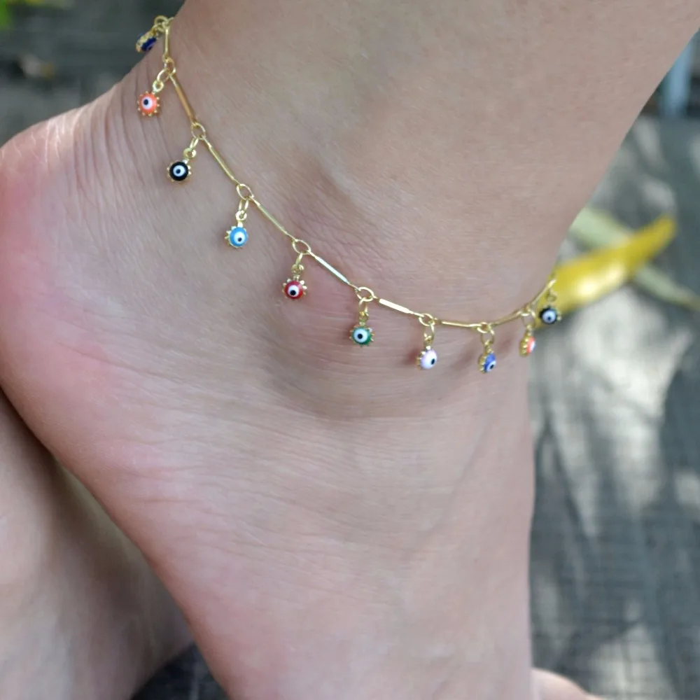 New arrival fashion women ankle bracelet bohemian foot bracelet gold eye charm anklet bracelet
New arrival fashion women ankle bracelet bohemian foot bracelet gold eye charm anklet bracelet