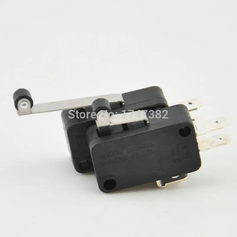 5pcs/lot New Micro Roller Long Handle Lever Arm Normally Open Close Limit Switch KW7-2 KW7-3 The micro switch Short shank
5pcs/lot New Micro Roller Long Handle Lever Arm Normally Open Close Limit Switch KW7-2 KW7-3 The micro switch Short shank