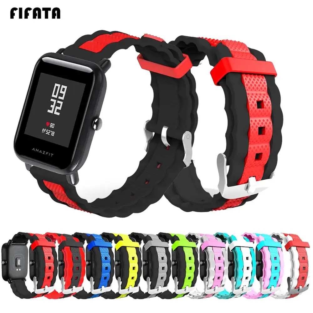 Мягкий спортивный силиконовый ремешок FIFATA 20 мм для Huami Amazfit Bip Band для Samsung Galaxy Watch 42 мм, аксессуары для умных часов
Мягкий спортивный силиконовый ремешок FIFATA 20 мм для Huami Amazfit Bip Band для Samsung Galaxy Watch 42 мм, аксессуары для умных часов