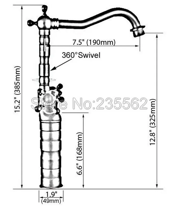 Black Oil Rubbed Brass Double Cross Handle Bathroom Faucet Vanity Sink Mixer Tap Single Hole Deck Mount Swivel Mixer Tap Lnf146
Black Oil Rubbed Brass Double Cross Handle Bathroom Faucet Vanity Sink Mixer Tap Single Hole Deck Mount Swivel Mixer Tap Lnf146