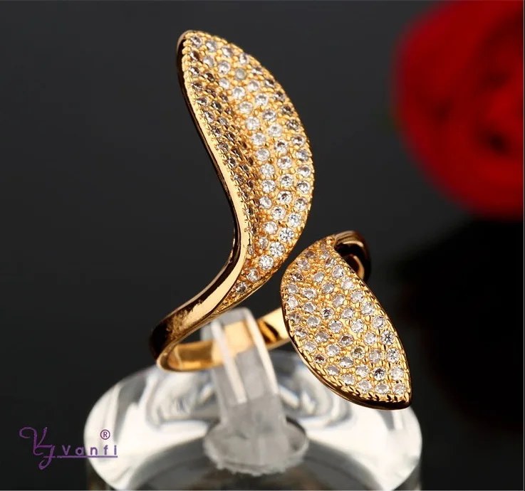 Fashion Jewerly Rings for party Champagne Gold Color with cubic zircon finger Ring high quality rings for girls best gift Free
Fashion Jewerly Rings for party Champagne Gold Color with cubic zircon finger Ring high quality rings for girls best gift Free
