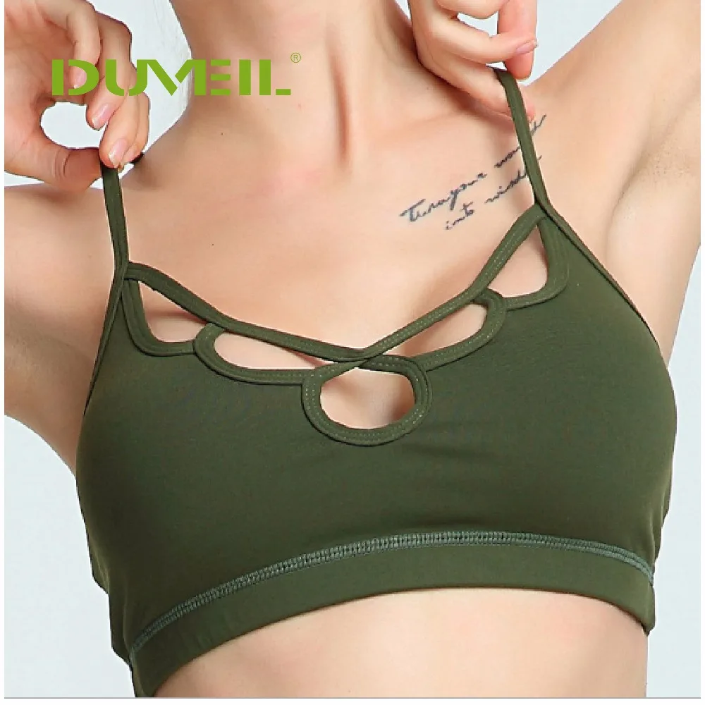 Double Colored Hollowed Collar Yoga Bra Y Shoulder Strap Bra Parachute shockproof Yoga Fitness Wireless Underwear Brassiere
Double Colored Hollowed Collar Yoga Bra Y Shoulder Strap Bra Parachute shockproof Yoga Fitness Wireless Underwear Brassiere