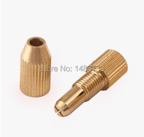 100pcs Mini Twist Copper Drill fixture Chuck Small drill clamp collet 2.3mm Brass Electric Motor Shaft Clamp for 0.7-3.2mm drill
100pcs Mini Twist Copper Drill fixture Chuck Small drill clamp collet 2.3mm Brass Electric Motor Shaft Clamp for 0.7-3.2mm drill