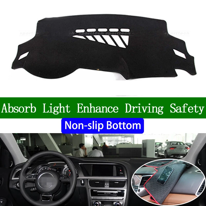 For AUDI A4 A4L 2009 2010 2011 2012 2013-2016 Non-slip Bottom Dashboard Cover Car Decals Car Stickers Interior Car Accessories
For AUDI A4 A4L 2009 2010 2011 2012 2013-2016 Non-slip Bottom Dashboard Cover Car Decals Car Stickers Interior Car Accessories