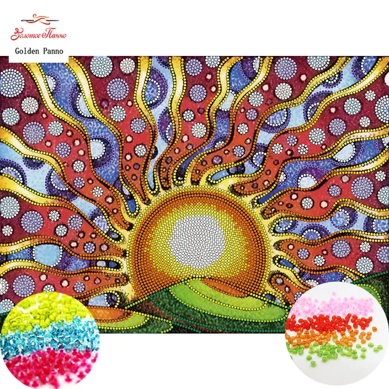 Golden Panno,beads,Needlework,DIY,bead Cross stitch ,Embroidery stitch,Precise Printed painting,sun Pattern 09
Golden Panno,beads,Needlework,DIY,bead Cross stitch ,Embroidery stitch,Precise Printed painting,sun Pattern 09