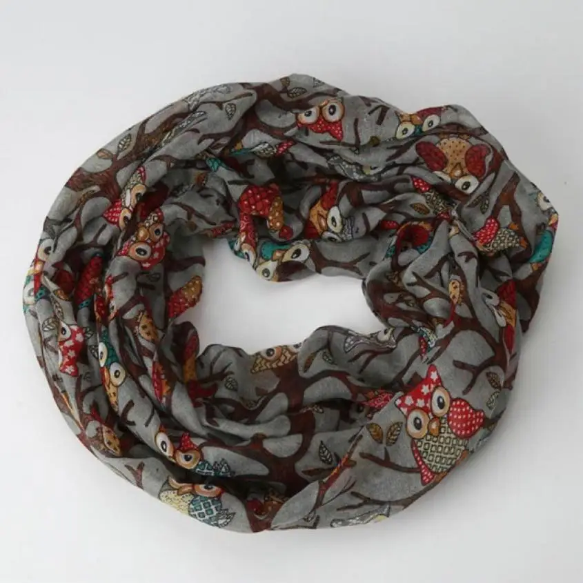 KANCOOLD Scarf new high quality Voile fashion Women Ladies Owl Pattern Print Warm Wrap Shawl scarf luxury brand jan26
KANCOOLD Scarf new high quality Voile fashion Women Ladies Owl Pattern Print Warm Wrap Shawl scarf luxury brand jan26