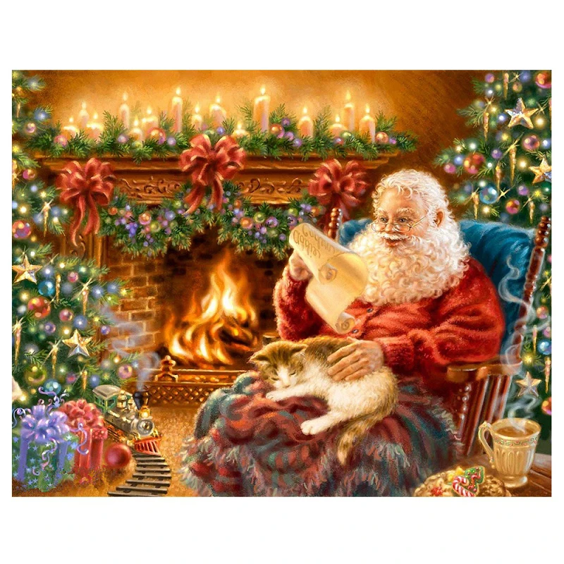 Diamond Painting Cross Stitch Santa Claus Full diamond Drill Wall Decor Rhinestone Embroidery Mosaic 5D Handmade Christmas
Diamond Painting Cross Stitch Santa Claus Full diamond Drill Wall Decor Rhinestone Embroidery Mosaic 5D Handmade Christmas