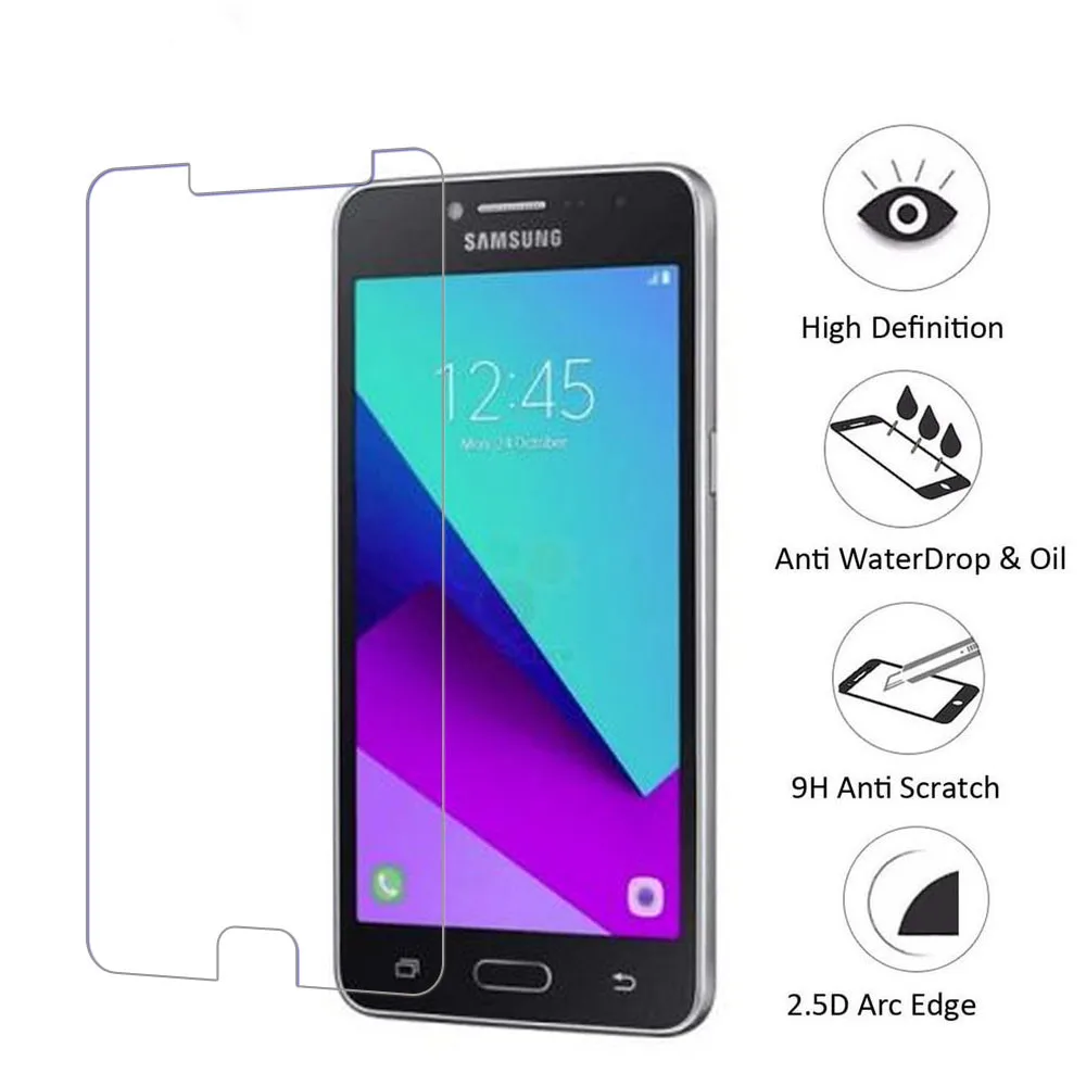 Закаленное стекло для Samsung Galaxy J2 Prime SM G532F чехол премиум класса защиты экрана 2015 J200F