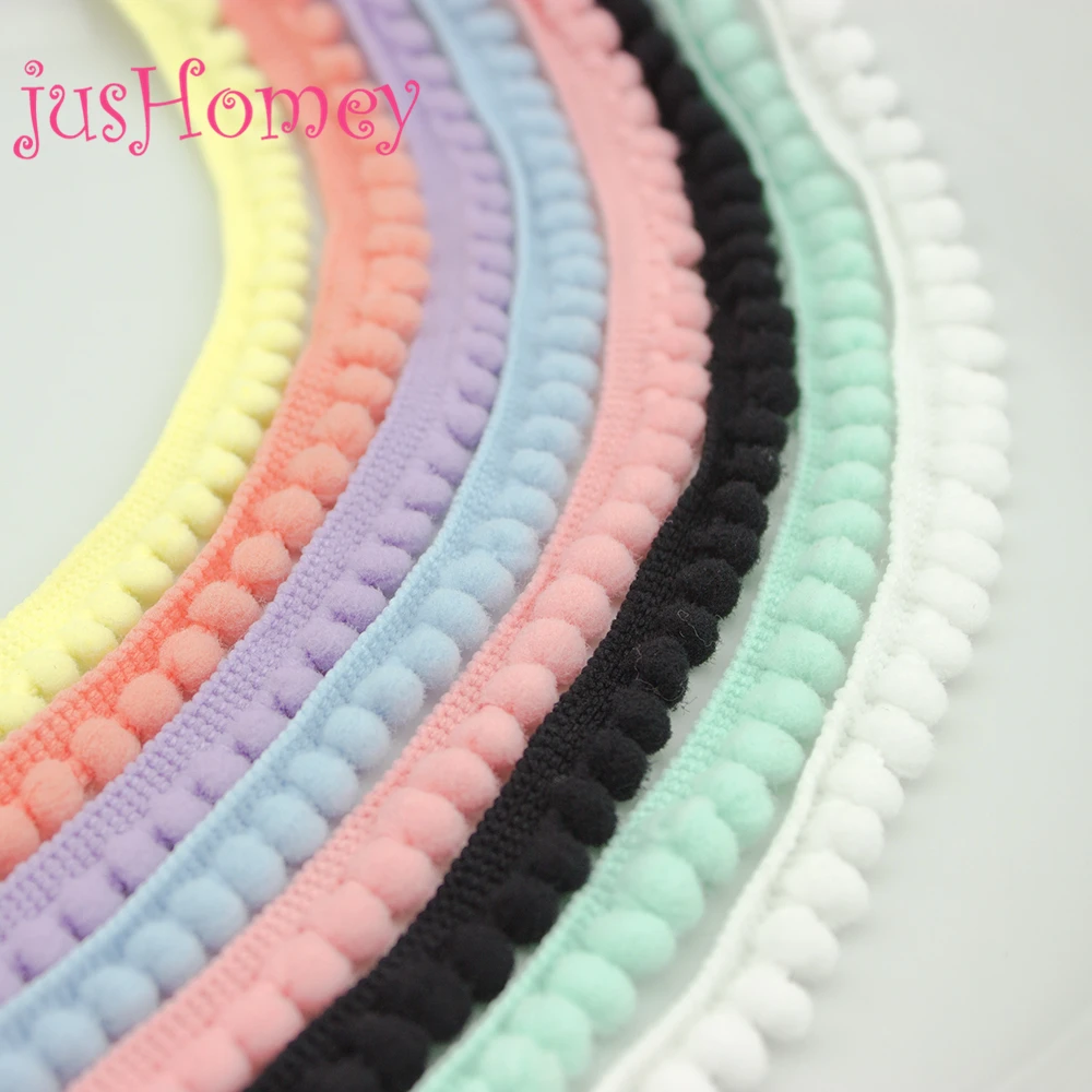 20yards Baby Pom Pom Trims Mini Pompom Ball Trims Bobble Fringe Trims for Handmade Sewing Project, DIY Craft Supply
20yards Baby Pom Pom Trims Mini Pompom Ball Trims Bobble Fringe Trims for Handmade Sewing Project, DIY Craft Supply