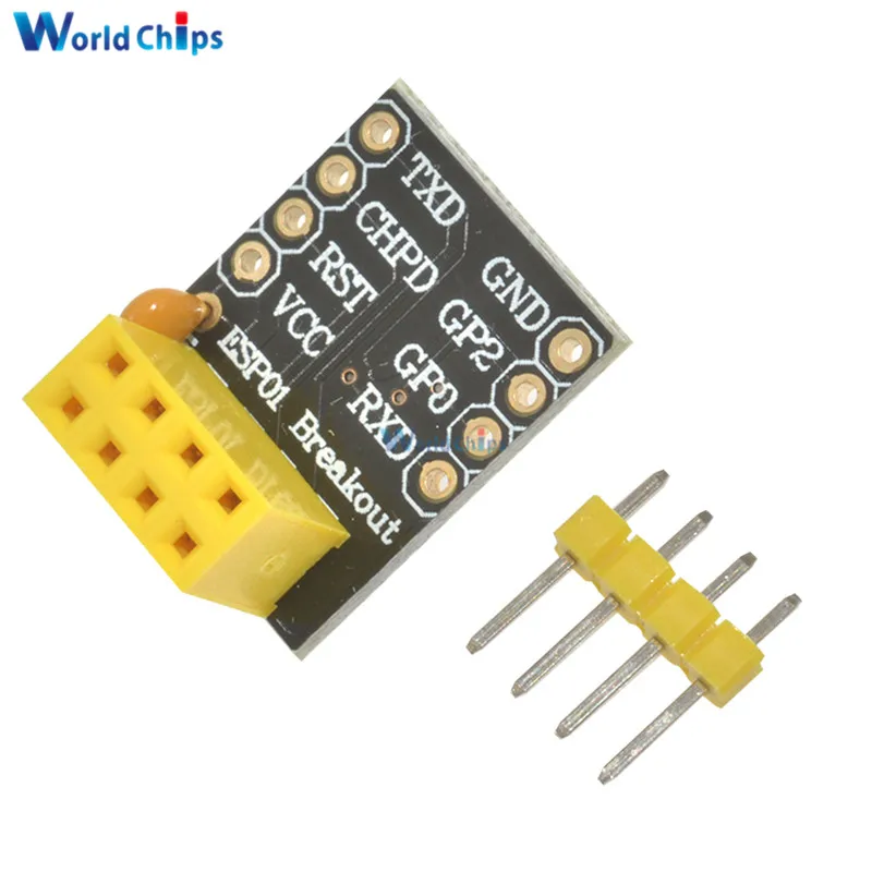 1Pcs For ESP-01 Esp8266 ESP-01S Model Of The ESP8266 Serial Breadboard Adapter PCB For Serial Wifi Transceiver Network Module
1Pcs For ESP-01 Esp8266 ESP-01S Model Of The ESP8266 Serial Breadboard Adapter PCB For Serial Wifi Transceiver Network Module