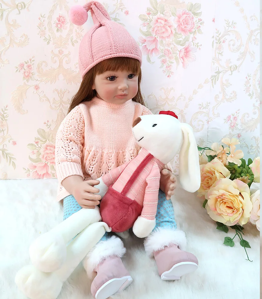 alive Baby Dolls Reborn Girl 24'' Lifelike Silicone Babies Reborn Baby Doll wear 0-6M real baby clothes.Toys For Children Gift
alive Baby Dolls Reborn Girl 24'' Lifelike Silicone Babies Reborn Baby Doll wear 0-6M real baby clothes.Toys For Children Gift