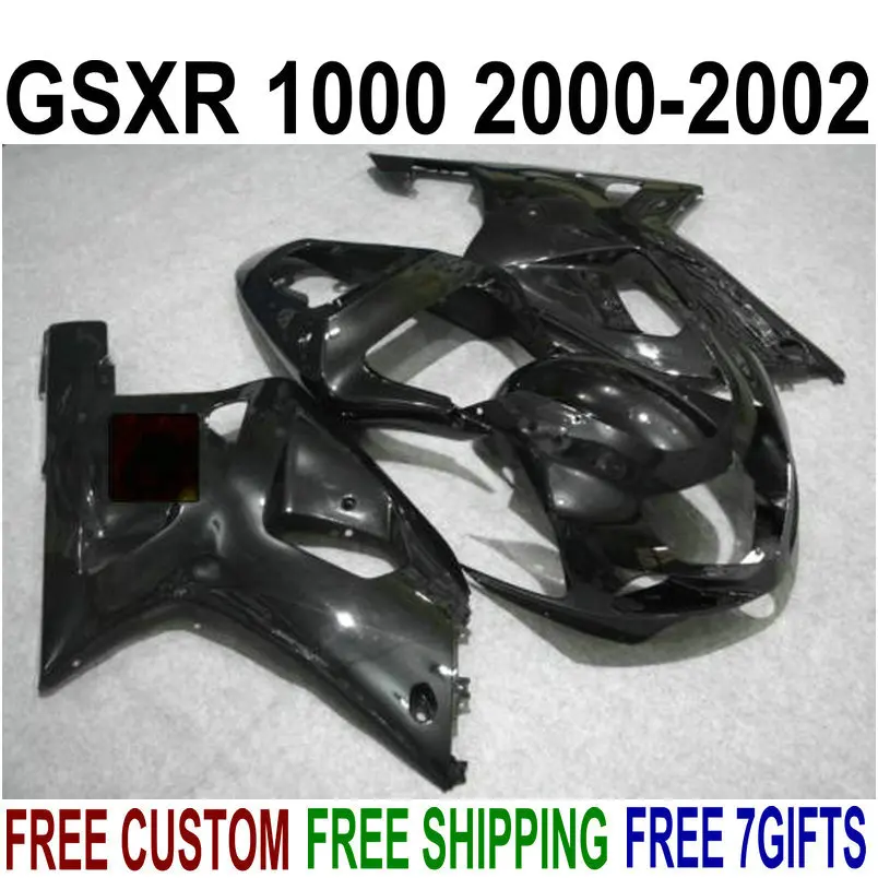 Motorcycle bodywork fairing kit for suzuki gsxr1000 00 01 02 glossy black fairings set GSXR 1000 2000-2002 IV45
Motorcycle bodywork fairing kit for suzuki gsxr1000 00 01 02 glossy black fairings set GSXR 1000 2000-2002 IV45