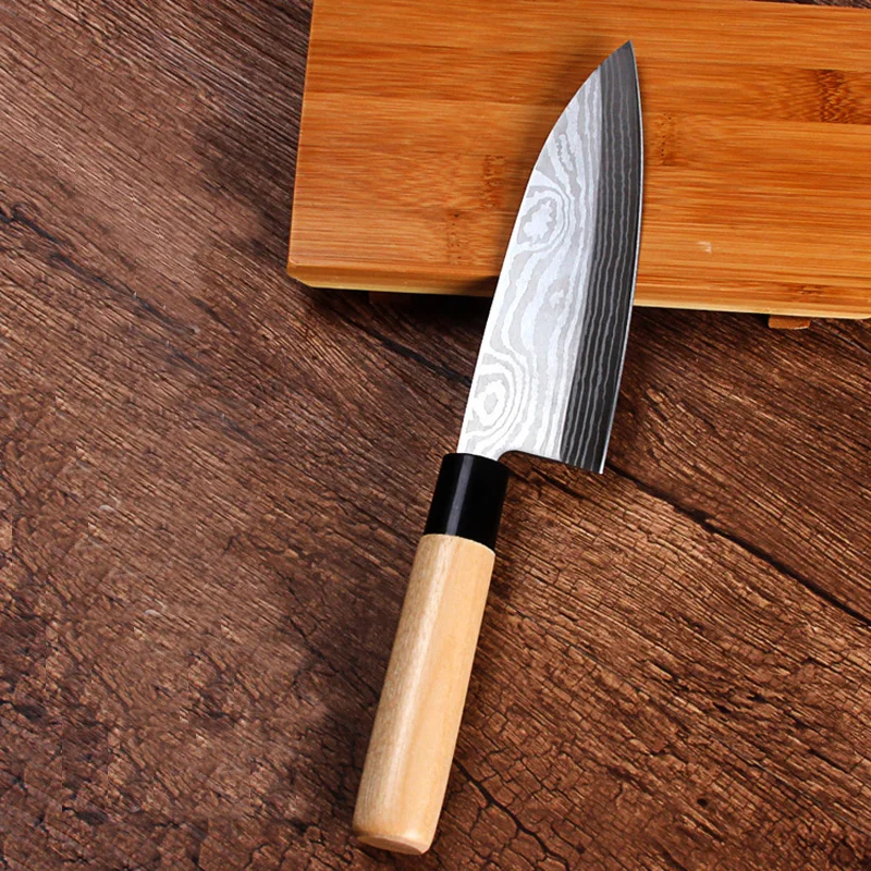 

2018 Free Shipping LDZ stainless steel kitchen knife salmon sashimi raw fish fillet chef knife cooking knives Sashayed gift