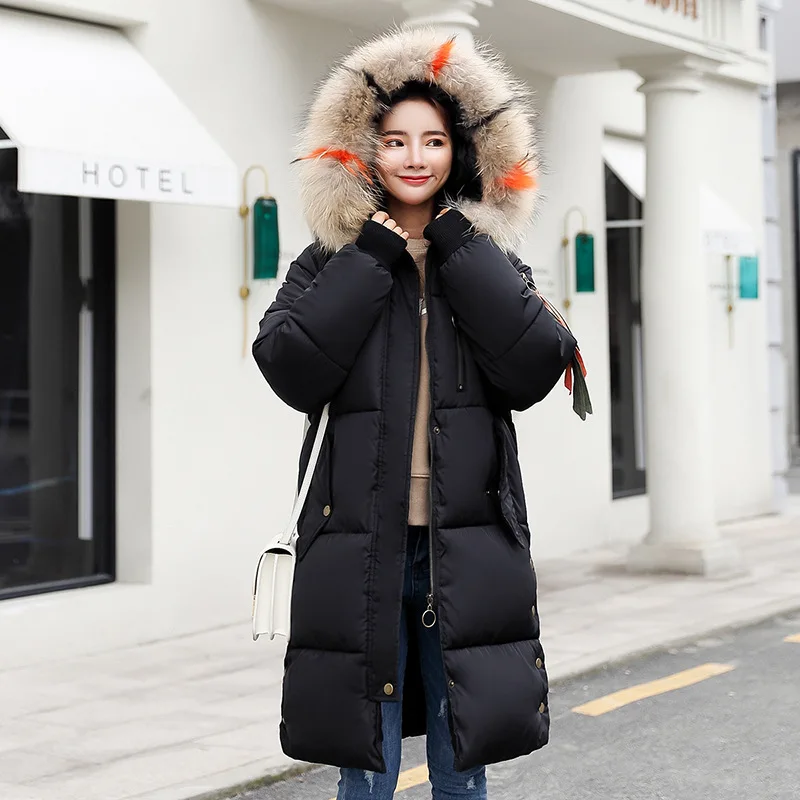 Cotton Polyester Long Zipper High Waist Full Flocking New Arrival Wear Female Knee 2018 Winter New Korean Loose Coat Jacket
Cotton Polyester Long Zipper High Waist Full Flocking New Arrival Wear Female Knee 2018 Winter New Korean Loose Coat Jacket