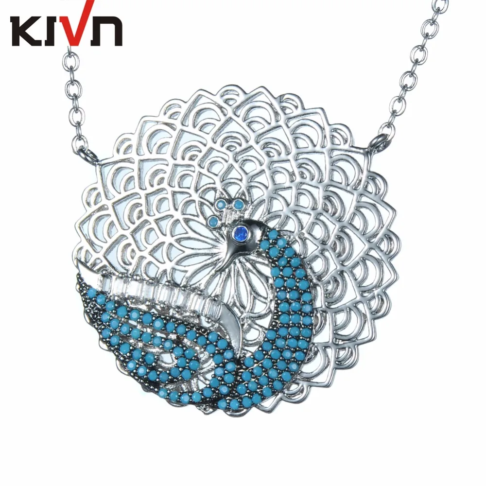 KIVN Fashion Jewelry Animal Peacock CZ Cubic Zirconia Womens Girls Bridal Wedding Pendant Necklaces Christmas Birthday Gifts
KIVN Fashion Jewelry Animal Peacock CZ Cubic Zirconia Womens Girls Bridal Wedding Pendant Necklaces Christmas Birthday Gifts