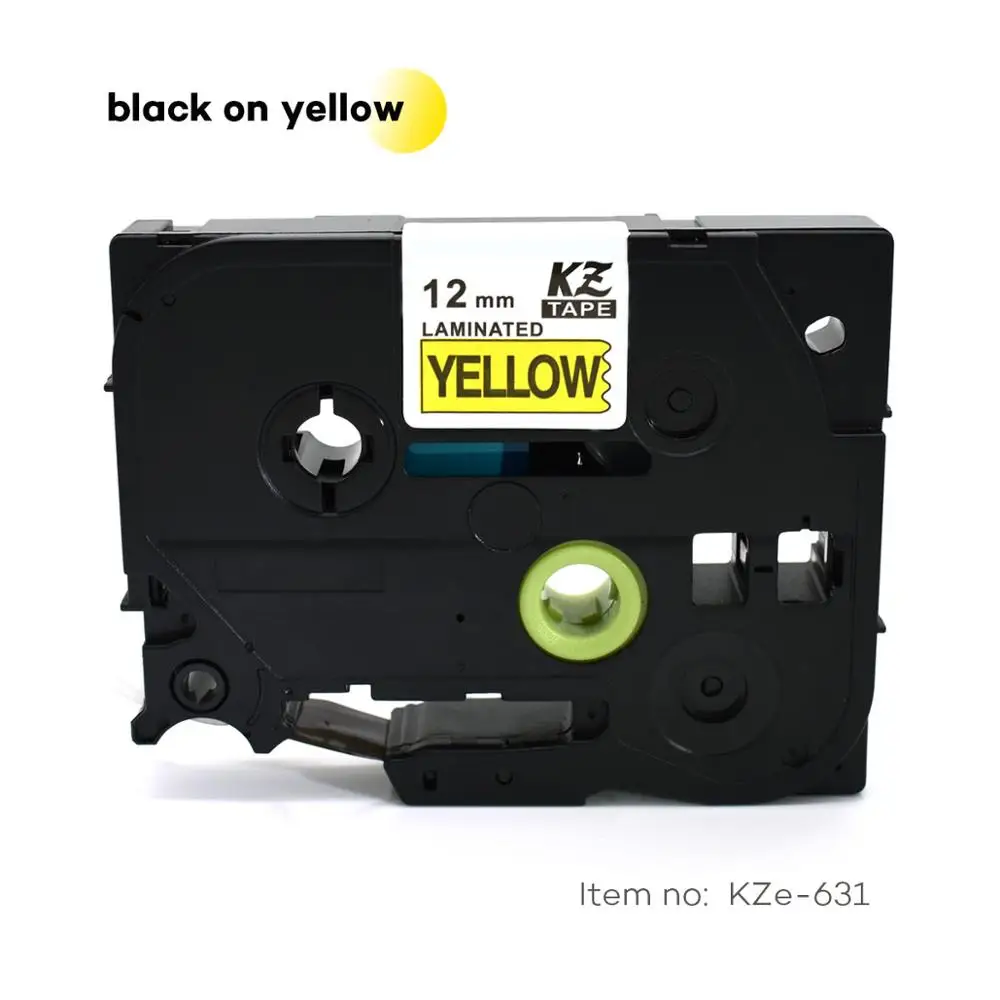 CIDY 20pcs/lot Tze 631 TZ 631 TZ631 TZE631 Black on yellow Laminated Label Tape Compatible for Brother P touch tz-631 tze-631
CIDY 20pcs/lot Tze 631 TZ 631 TZ631 TZE631 Black on yellow Laminated Label Tape Compatible for Brother P touch tz-631 tze-631