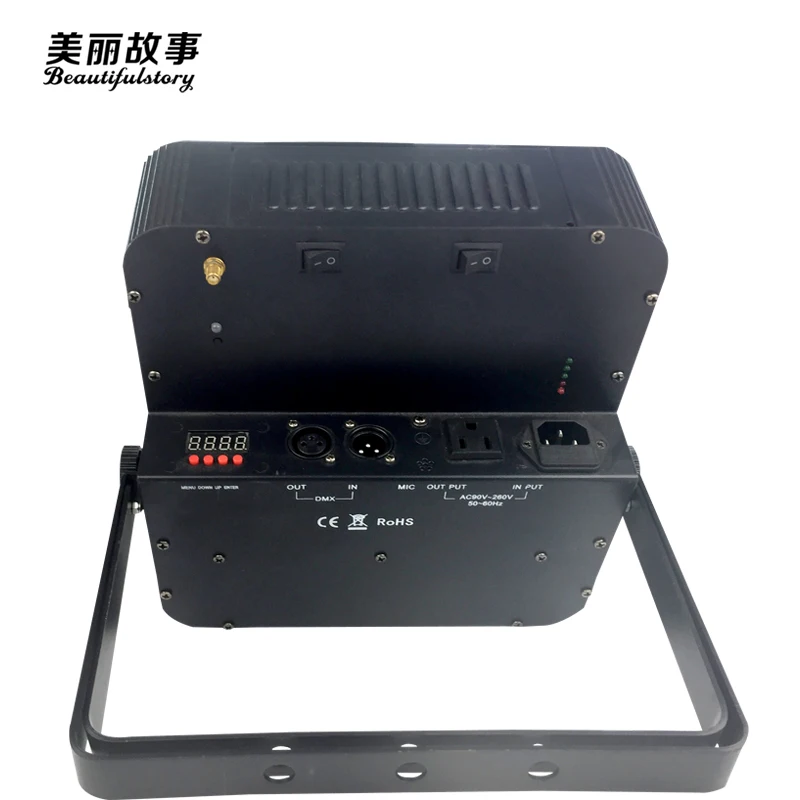 DMX512 12x18 Вт зарядное устройство диско Dj club Бар этап аккумуляторная беспроводной