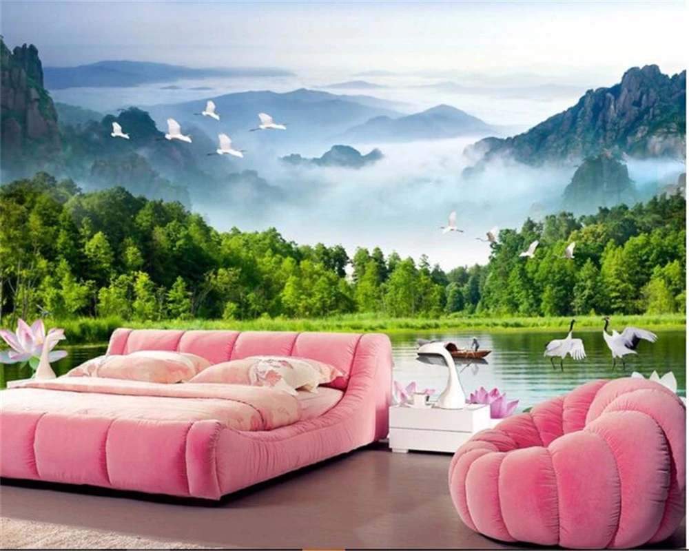 Beibehang Custom wallpaper modern high quality wallpaper 3d living room TV background natural landscape photo wallpaper
Beibehang Custom wallpaper modern high quality wallpaper 3d living room TV background natural landscape photo wallpaper