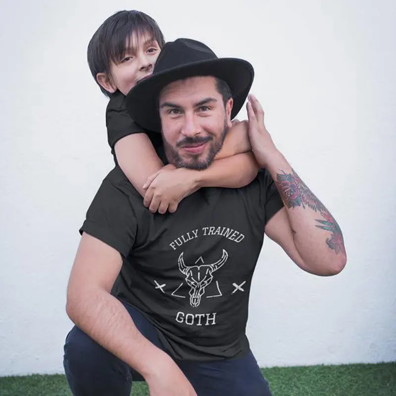 Футболка goth dad son семейный образ, подходящая одежда, keluarga pencocokan, летняя хлопковая уличная одежда для отца, малышей, детей, модная одежда
Футболка goth dad son семейный образ, подходящая одежда, keluarga pencocokan, летняя хлопковая уличная одежда для отца, малышей, детей, модная одежда
