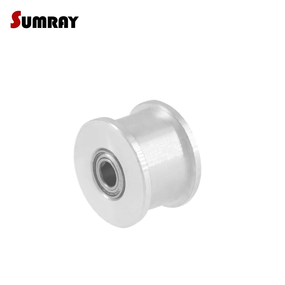 SUMRAY Idler Pulley 3M 18T Bore 3/4/5/6mm Passive Pulley Wheel 11/16mm Belt Width No Teeth Idler Timing Pulley for 3D Printer
SUMRAY Idler Pulley 3M 18T Bore 3/4/5/6mm Passive Pulley Wheel 11/16mm Belt Width No Teeth Idler Timing Pulley for 3D Printer