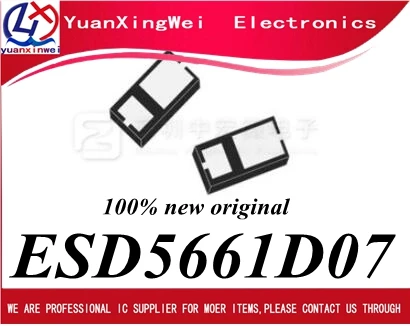 ESD5661D07-2/TR ESD5661D07 ESD5661D07-2 диод ESD Новый и оригинальный бесплатная доставка - купить по