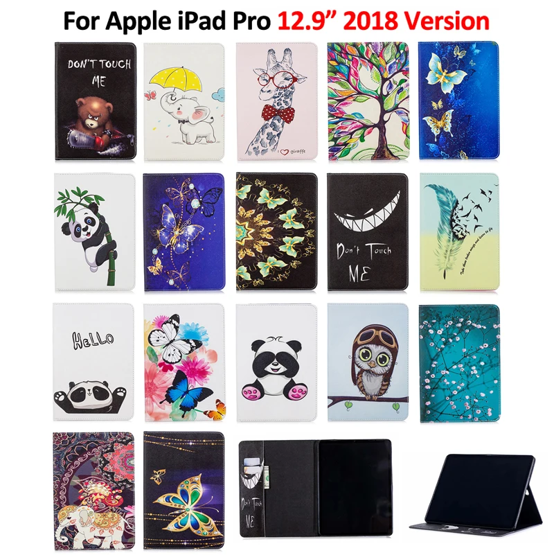 Чехол для планшета для iPad Pro 12,9 2018, Модный чехол с рисунком панды, медведя, бабочки, откидной Чехол из искусственной кожи для iPad Pro 12,9, чехол 2018
Чехол для планшета для iPad Pro 12,9 2018, Модный чехол с рисунком панды, медведя, бабочки, откидной Чехол из искусственной кожи для iPad Pro 12,9, чехол 2018
