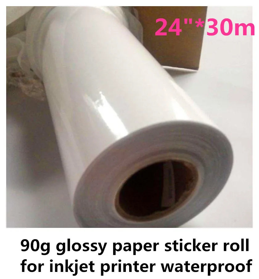 95g 24"*30m Self Adhesive/Sticker Premium Quality Glossy Thin Photo Paper For Label print
95g 24"*30m Self Adhesive/Sticker Premium Quality Glossy Thin Photo Paper For Label print