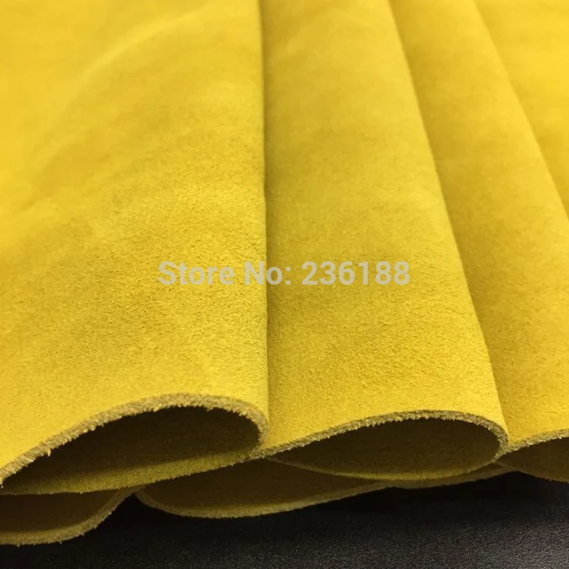 Yellow Genuine Cow Suede Leather Fabric Material for Casual Boots/handbag ,Free Shipping
Yellow Genuine Cow Suede Leather Fabric Material for Casual Boots/handbag ,Free Shipping