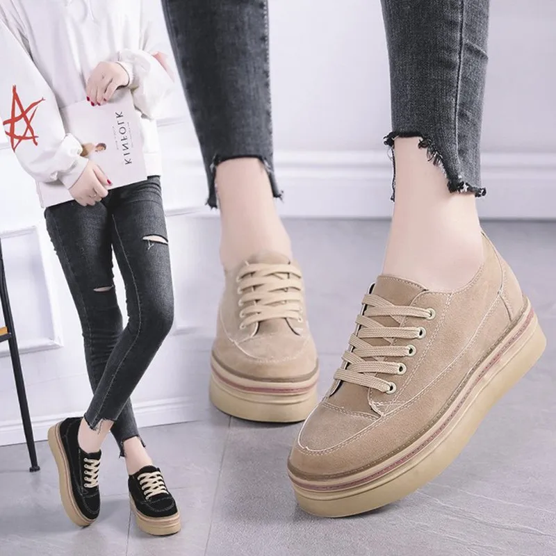 Women's in-height shoes 2019 new spring and summer student belt platform shoes thick soles ladies casual single shoes
Women's in-height shoes 2019 new spring and summer student belt platform shoes thick soles ladies casual single shoes